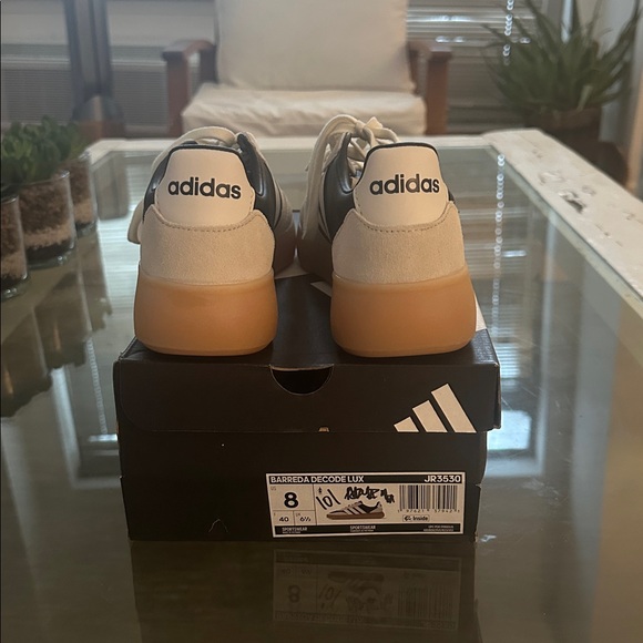 Adidas Classic Black and White Trainers - Picture 4 of 6